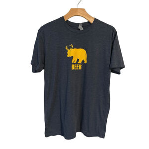 Next Level Apparel | Shirts | Beer Bear Deer T Shirt Mens Size Medium ...